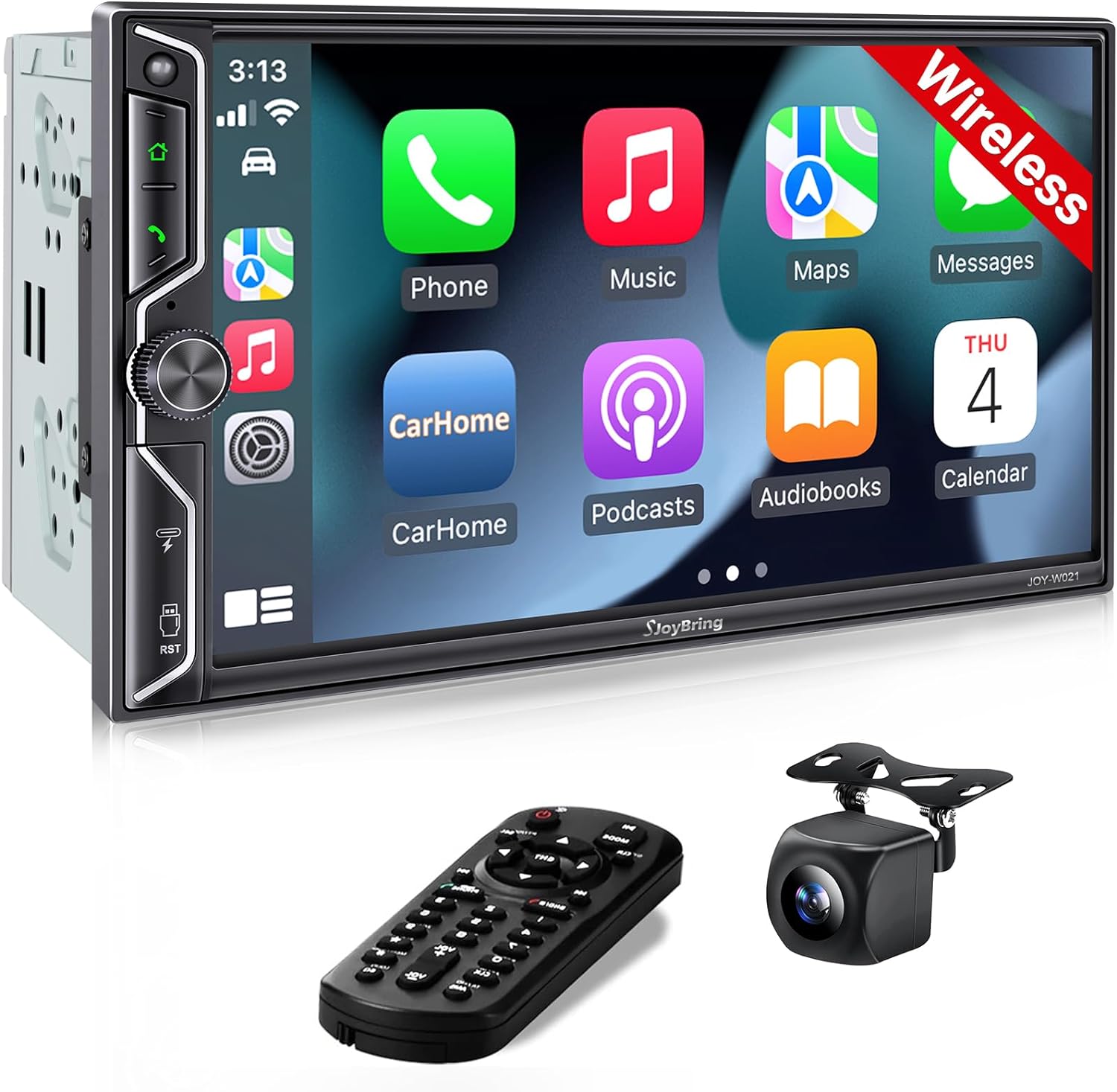 Double on sale Din Car Stereo Apple Carplay & Android